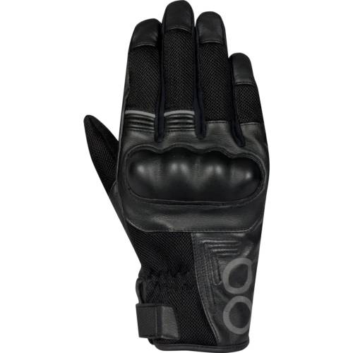 Mănuși Moto din Piele & Textil BERING ALIAS · Negru 