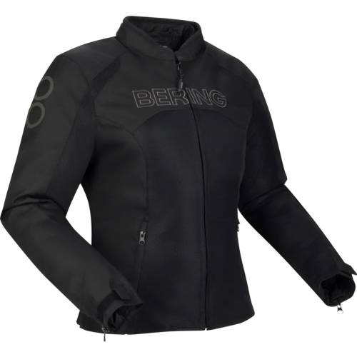 Geacă Moto Damă din Textil BERING LADY ZAO · Negru 