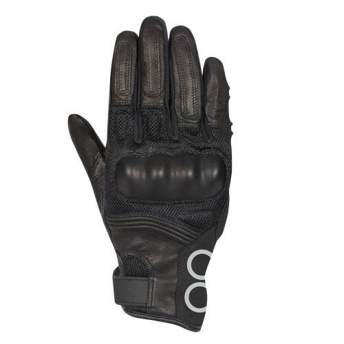 Mănuși Moto Damă din Piele & Textil BERING LADY PITTS · Negru 