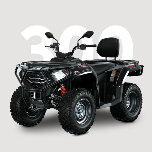 ATV LONCIN XWOLF 300, 271cc, 23 CP, 16.8kW, 2WD, T3b · Gri 