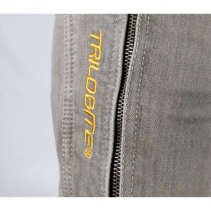 Blugi Moto Slim Fit TRILOBITE 25608 PARADO DOUBLELAYER AAA · Gri  - 5