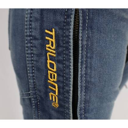 Blugi Moto Damă Slim Fit TRILOBITE 25608 PARADO DOUBLELAYER AAA · Albastru  - 7