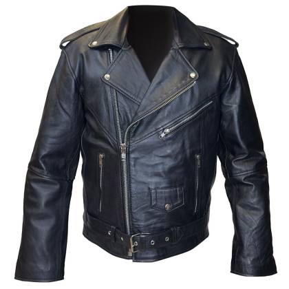 Geacă Casual Stiul Moto din Piele WILD WEST LFI-523 