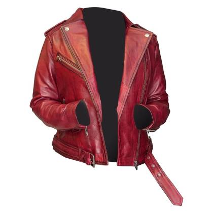 Geacă Casual Stil Moto Damă din Piele WILD WEST LFI-516 