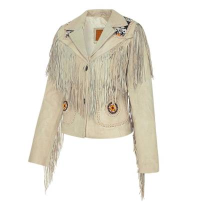 Geacă Cowboy Damă din Piele WILD WEST Kiana 