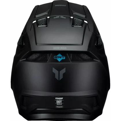 Cască Enduro - Cross THOR FLEET BLACKOUT · Negru  - 1