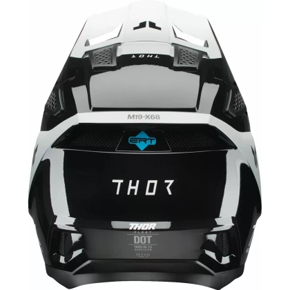 Cască Enduro - Cross THOR FLEET STORM · Negru / Alb  - 1