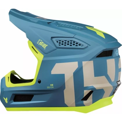 Cască Enduro - Cross Copii THOR FLEET FORGE · Albastru / Galben  - 2
