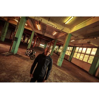 Geacă Moto din Textil BERING KERBY · Negru  - 7