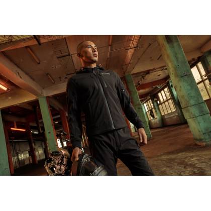 Pantaloni Moto din Textil BERING KERBY · Negru  - 6