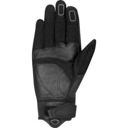 Mănuși Moto din Piele & Textil BERING ALIAS · Negru  - 1