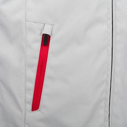 Geacă Moto din Textil BERING WARWICK · Gri / Roșu  - 5