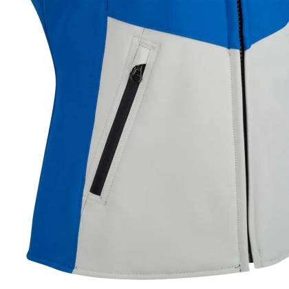 Geacă Moto Damă din Textil BERING LADY ROTOR · Albastru / Gri  - 6