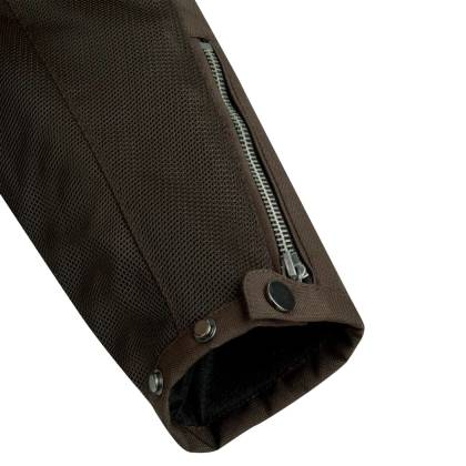 Geacă Moto de Vară din Textil SEGURA DIKINSON · Negru / Roșu  - 3