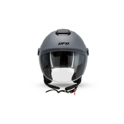 Cască Moto Open Face UFO PLAST NIXIE · Gri  - 1
