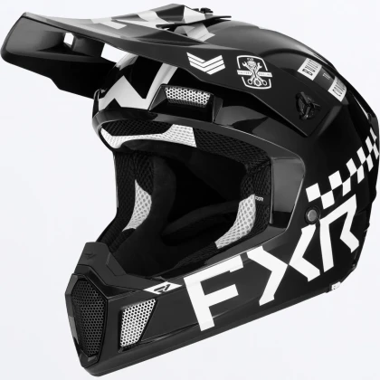 Cască Enduro - Cross - Snowmobil FXR RACING CLUTCH Gladiator 