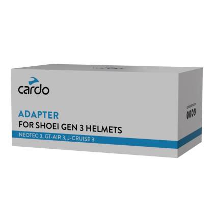 Adaptor Cardo PACKTALK pentru căștile SHOEI Neotec 3, GT-Air 3 și J-CRUISE 3