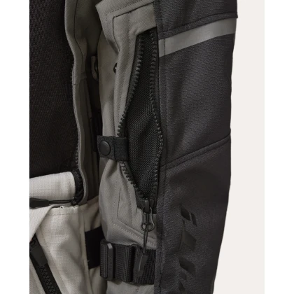 Geacă Moto Damă Touring din Textil REVIT SAND 5 H2O LADIES · Argintiu / Antracit  - 6