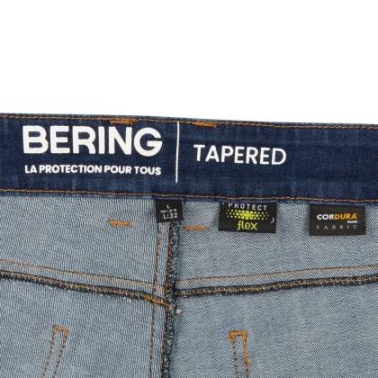 Blugi Moto din Denim Cordura BERING TRUST TAPERED · Albastru  - 6