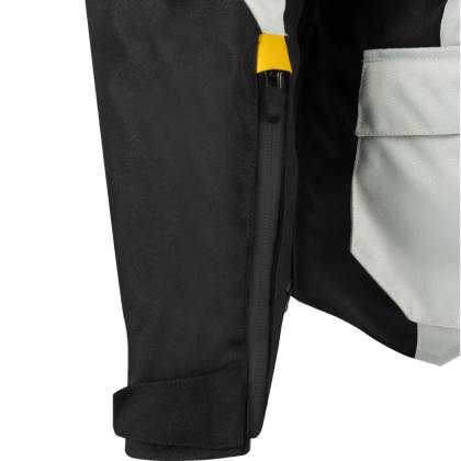Geacă Moto Touring din Textil BERING ZEPHYR · Negru / Gri / Galben  - 6