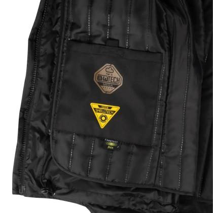 Geacă Moto Touring din Textil BERING ZEPHYR · Negru / Gri / Galben  - 10