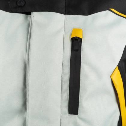 Geacă Moto Touring din Textil BERING ZEPHYR · Negru / Verde / Portocaliu  - 7