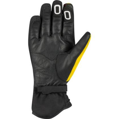 Mănuși Moto din Piele & Textil BERING ZEPHYR · Negru / Galben  - 1