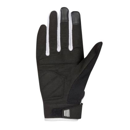 Mănuși Moto din Textil BERING BREEZE · Negru / Alb  - 1