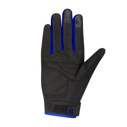 Mănuși Moto Damă din Textil BERING LADY BREEZE · Negru / Albastru  - 1