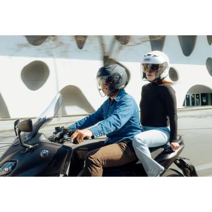 Cască Moto Open Face SHOEI J-CRUISE 3 Chalk Grey · Gri  - 8