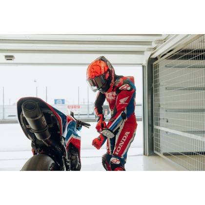 Cască Moto Integrală SHOEI X-SPR PRO Marquez Motegi5 TC-1 · Albastru / Gri / Roșu  - 14