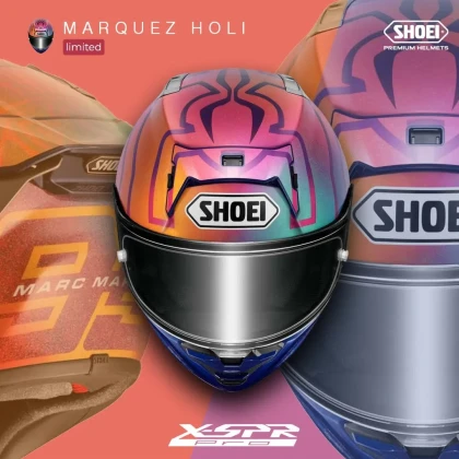 Cască Moto Integrală SHOEI X-SPR PRO Marquez Holi TC-1 LTD · Albastru / Alb  - 1