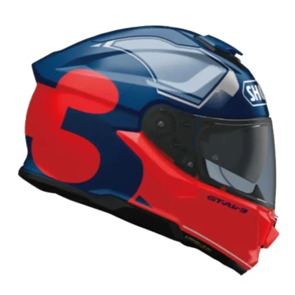 Cască Moto Integrală SHOEI GT-AIR 3 MIKE TC-2 · Roșu / Albastru  - 2