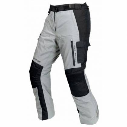 Pantaloni Moto din Textil GoreTex BERING ALIAS · Gri / Negru  - 0