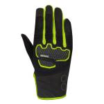 Mănuși Moto din Textil BERING BREEZE · Negru / Galben-Fluo
