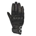 Mănuși Moto Damă din Piele & Textil BERING LADY PITTS · Negru