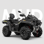 ATV LONCIN XWOLF 700 MUD, 686cc, 47.6 CP, 35kW, 2WD/4WD, T3b · Negru