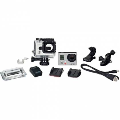 Cameră Video Sport GoPro FullHD Hero 3, Silver Edition  - 4