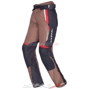 Pantaloni Moto din Textil SIXGEAR TRAIL · Maro 