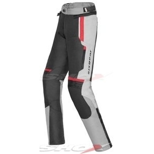Pantaloni Moto din Textil SIXGEAR TRAIL · Gri / Negru  - 0