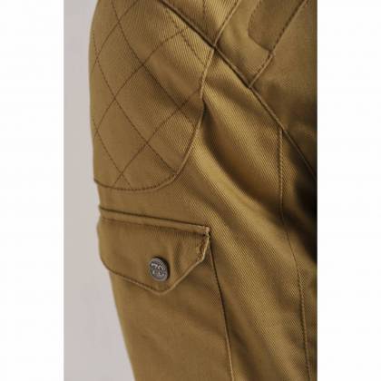 Geacă Moto Damă din Textil SEGURA LADY MOORE · Bej  - 8