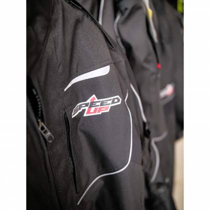 Geacă Moto din Textil SPEED UP ELEMENT · Negru  - 5