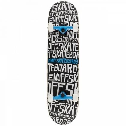 Skateboard  ENUFF SCRAMBLE negru-alb  - 0