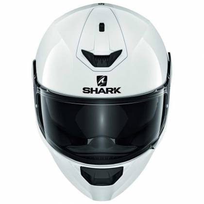 Cască Moto Integrală SHARK D-SKWAL BLANK · Alb  - 1