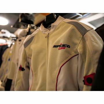 Geacă Moto Damă din Textil SPEED UP PIXIE · Gri / Roz  - 9