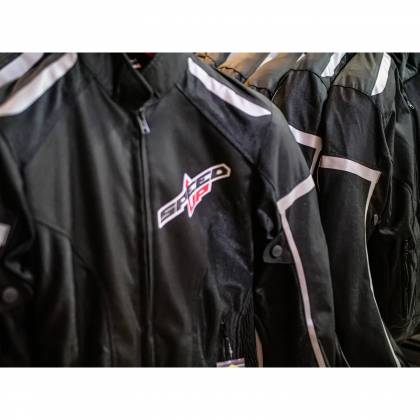 Geacă Moto Damă din Textil SPEED UP LARA MESH · Negru  - 4