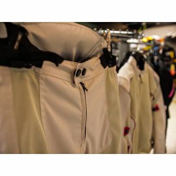 Pantaloni Moto Damă din Textil SPEED UP PIXIE · Alb / Negru  - 5