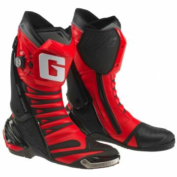 Cizme Moto Sport din Piele & Textil GAERNE GP1 EVO · Roșu / Negru  - 0