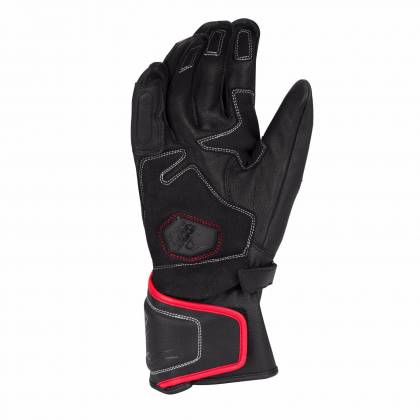 Mănuși Moto din Piele BERING RUN-R · Negru / Roșu  - 4