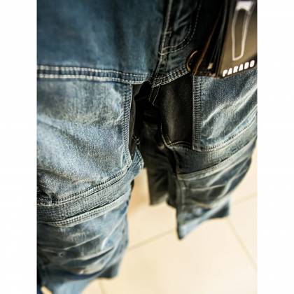 Blugi Moto Lungi cu Kevlar TRILOBITE PARADO · Albastru  - 13